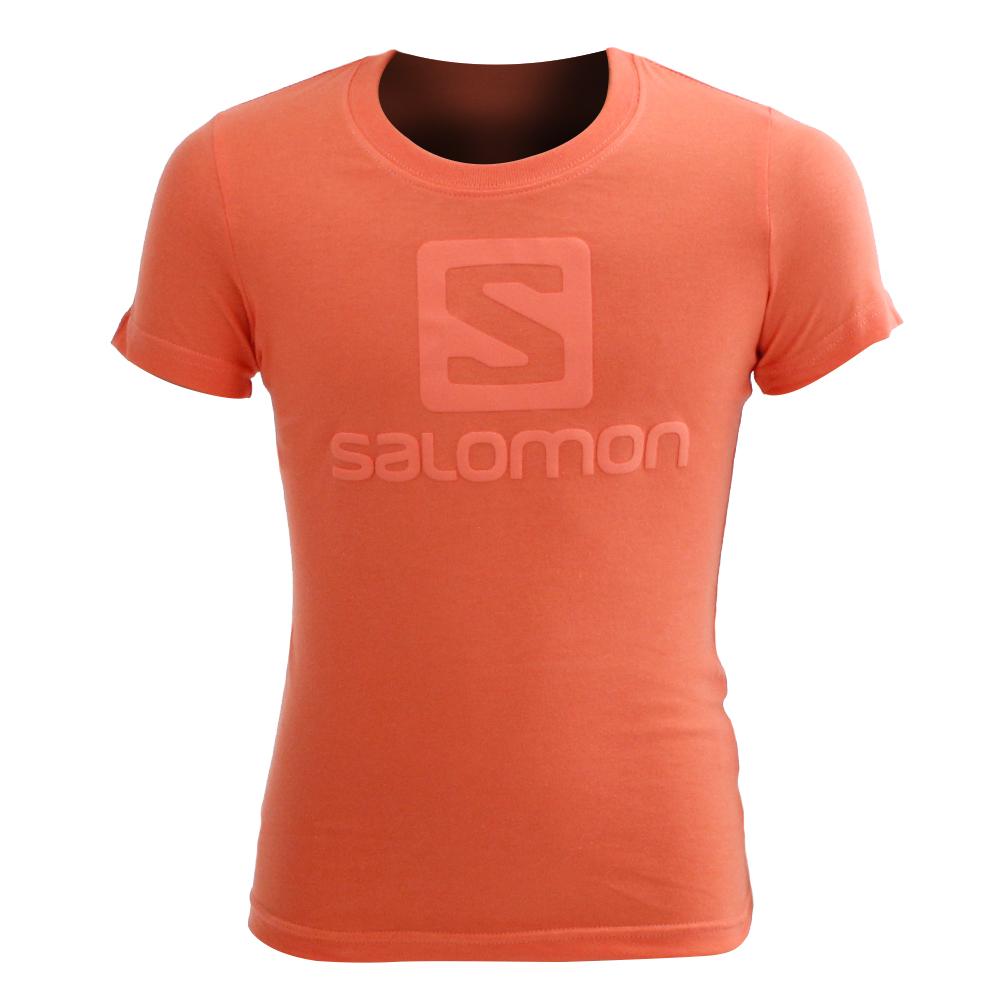 Salomon WARRIOR SS G Camisetas Niños - Coral - Colombia (42631-FTZW)